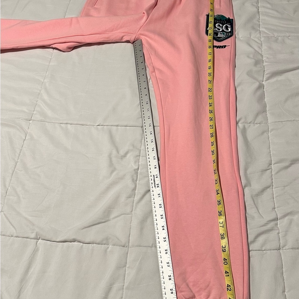 Pro Standard 2023 SEATTLE MARINERS All Star Jogger Sweatpant L Pink Baseball MLB - Picture 9 of 14